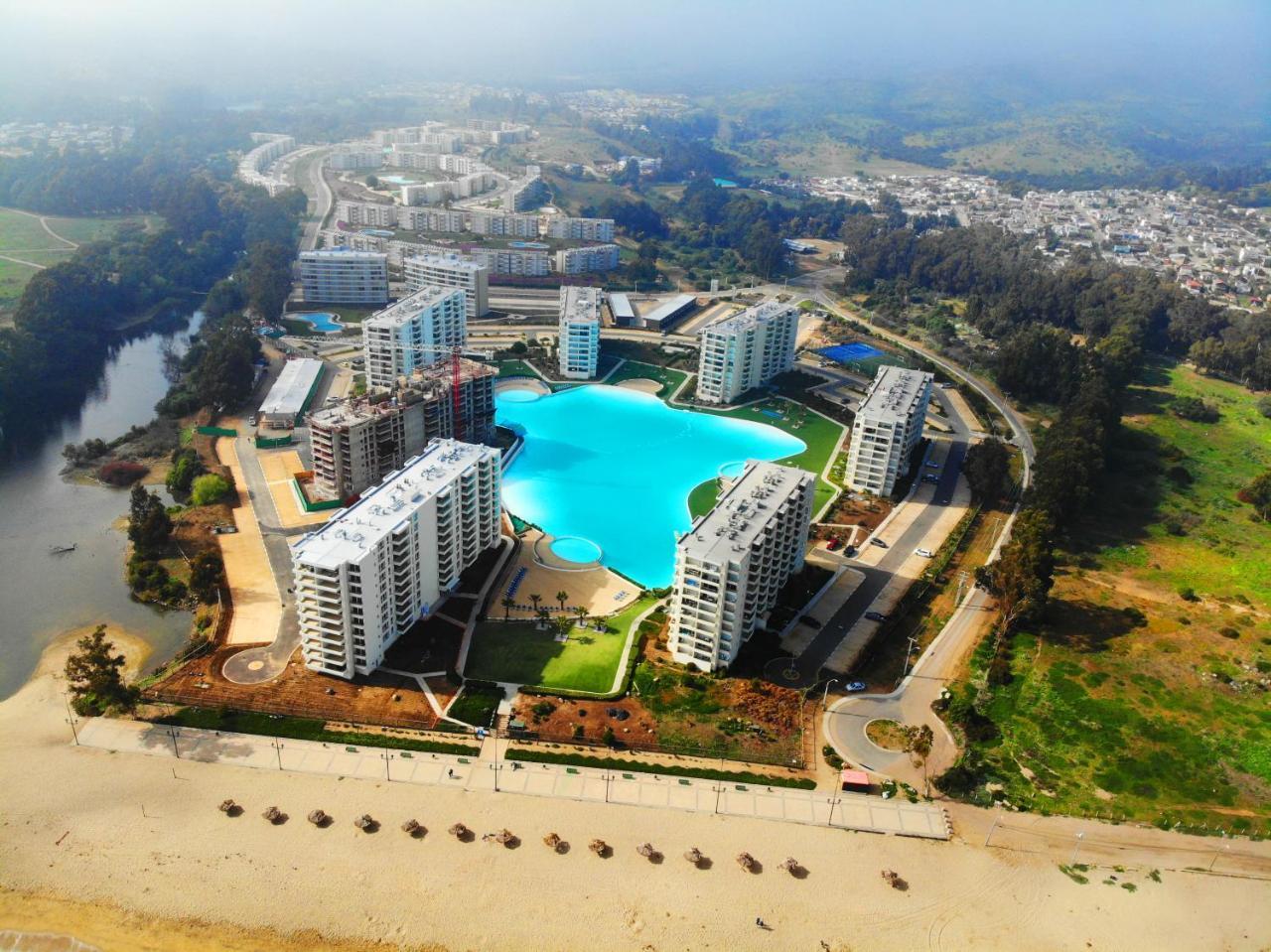 Papudo Laguna Vista Al Mar Y Piscina Εξωτερικό φωτογραφία